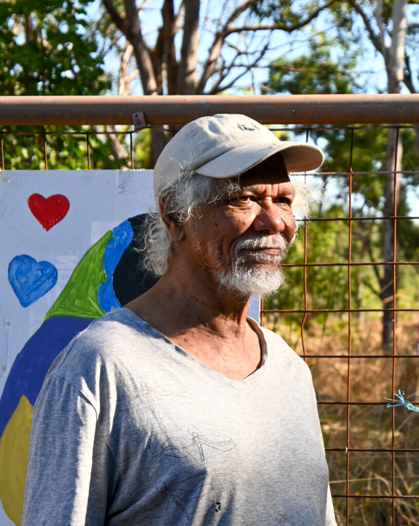 Senior Larrakia Danggalaba Elder and Traditional Owner Tibby Quall