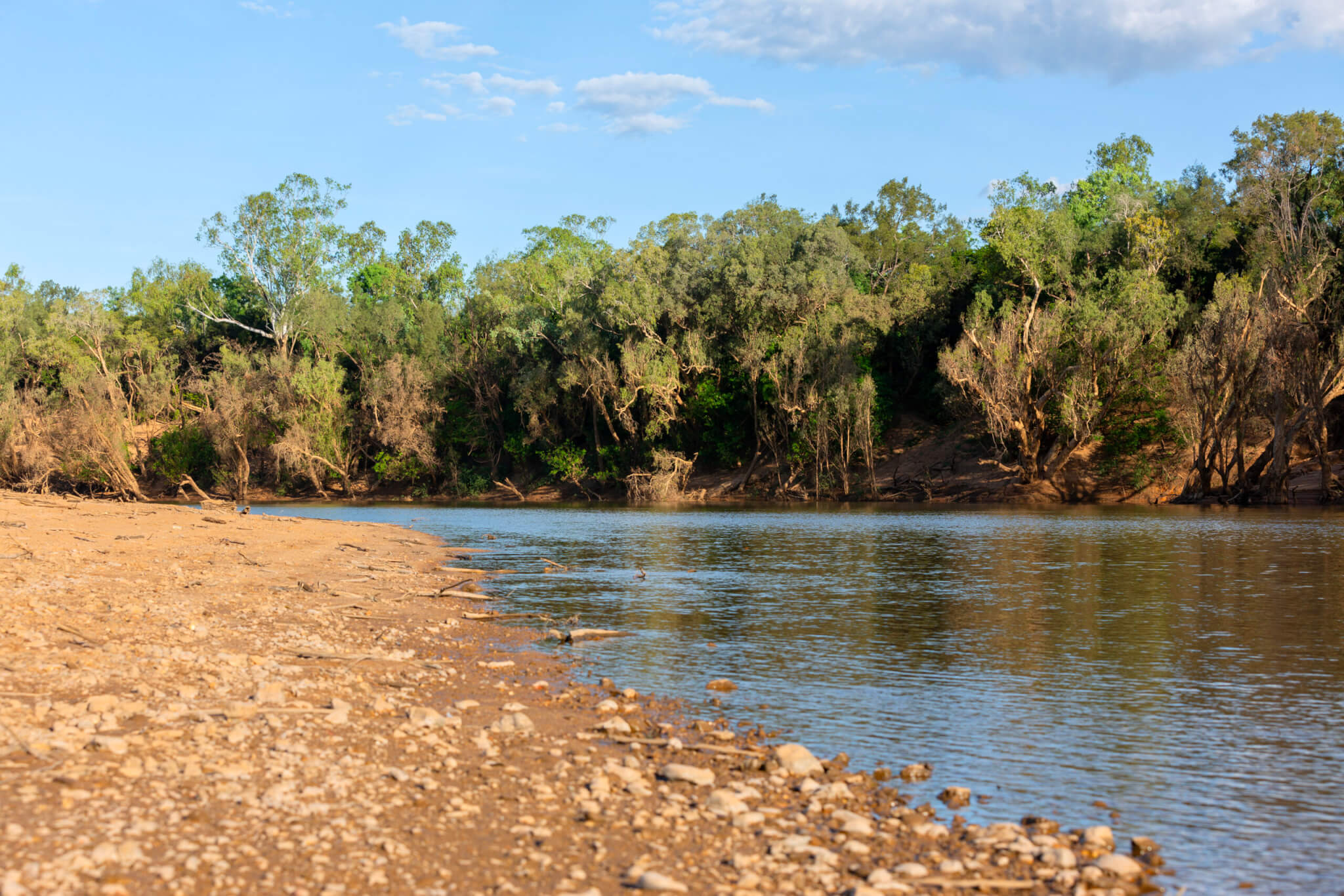 Daly River near Claravale station